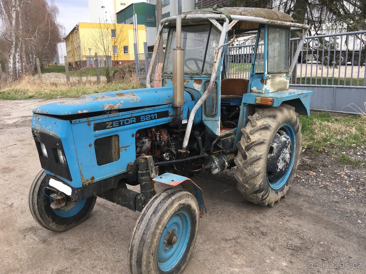 Zetor 3011 velká náprava - učinkoval v reklamě na Fio