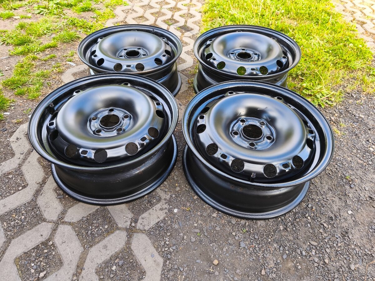 Plechové disky 5x100 R15 Škoda Fabia 2,3, Romster