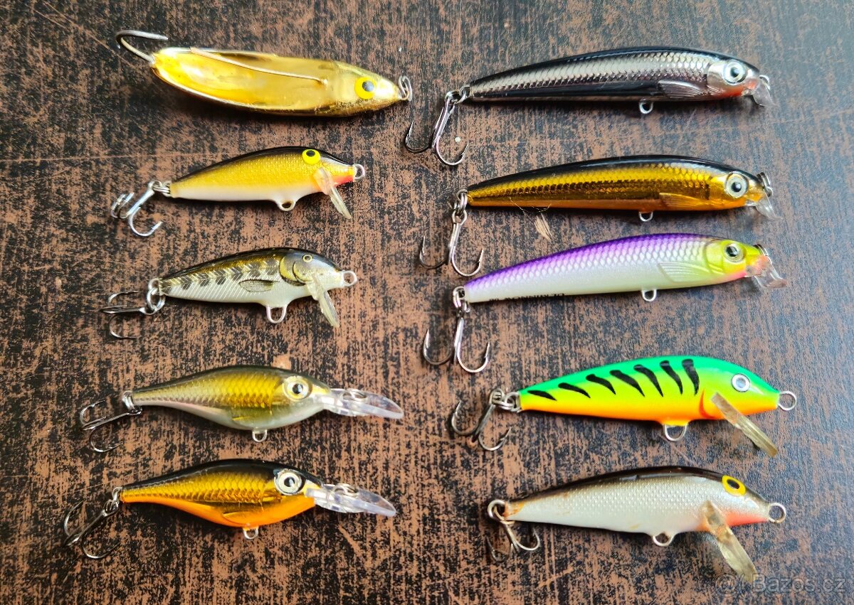 10 menších nástrah Rapala