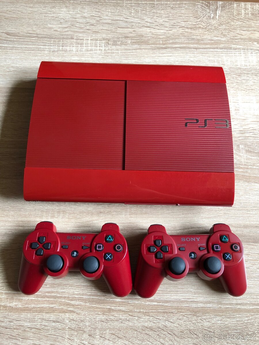 PlayStation 3 Super Slim Garnet Red 500GB