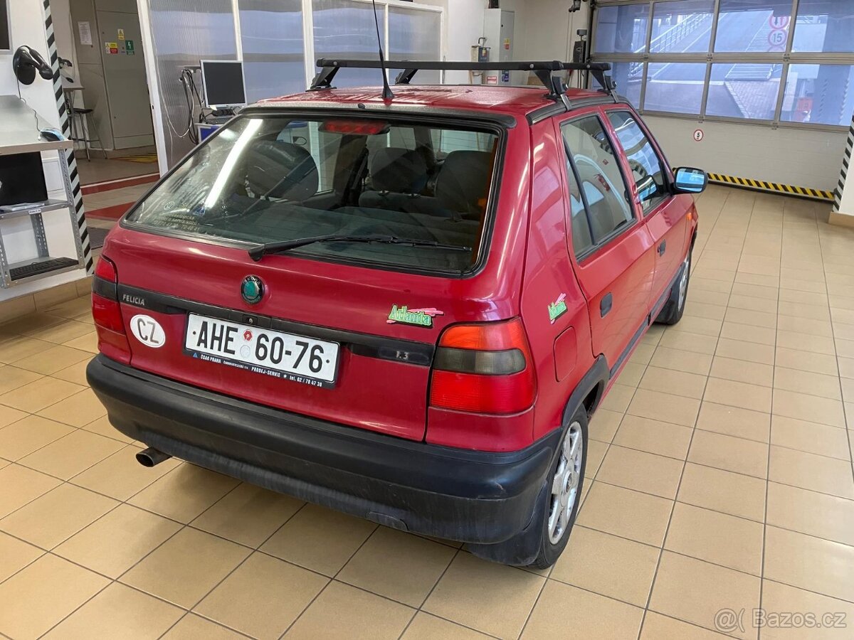 Škoda Felicia 1.3i,14400km,po stk.r.v.1996.