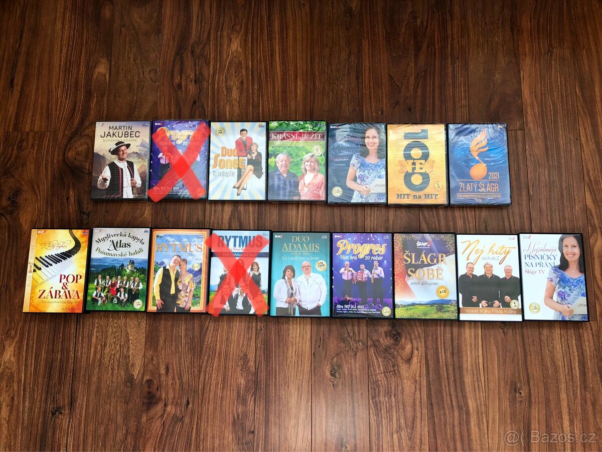 DVD/CD Šlágr - kompilace