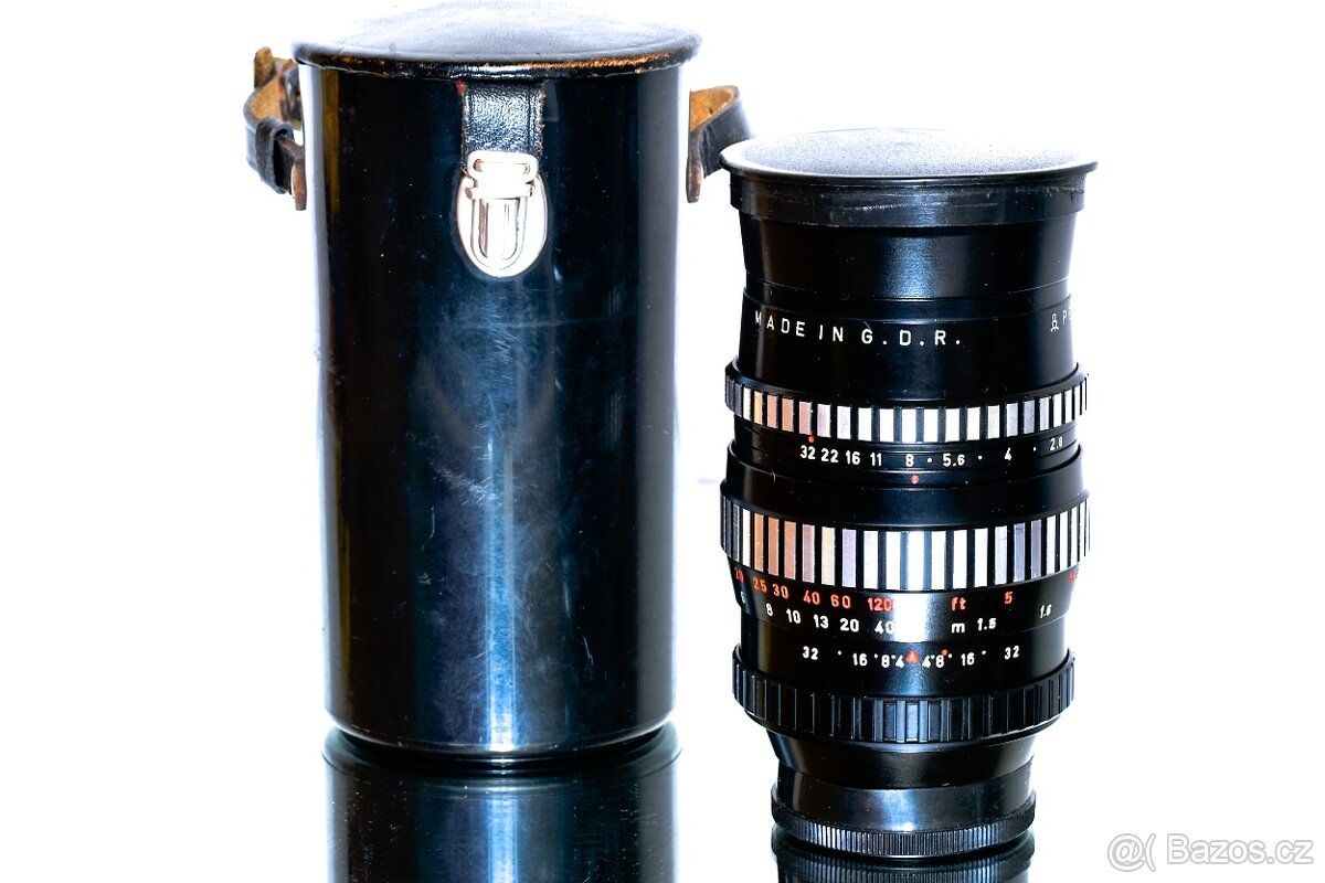 Pentacon ZEBRA 2,8/135mm M42 15-lamelový TOP STAV
