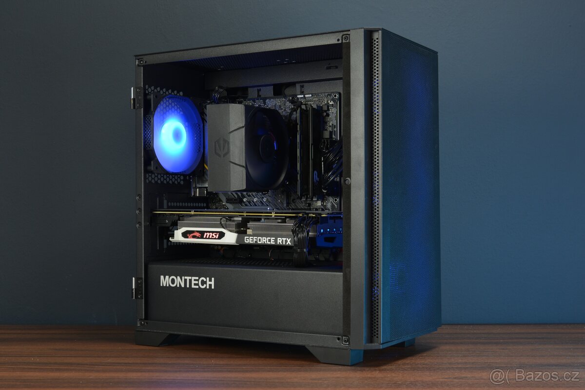 Herní PC RTX 2070 - Ryzen 5 4600G - 2,25TB