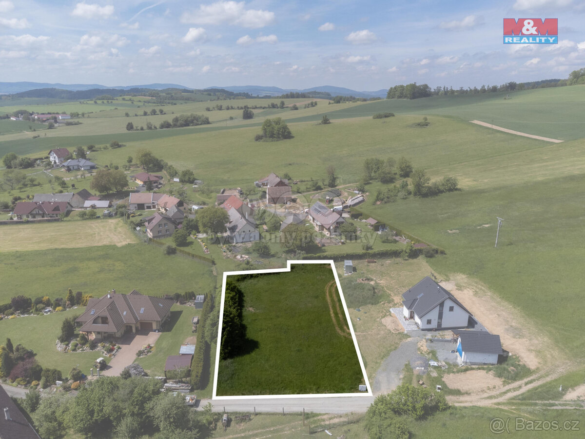 Prodej pozemku k bydlení, 1752 m², Kocourov