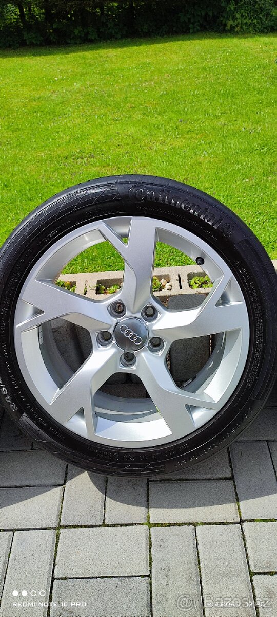 17" ALU kola Audi 5x112
