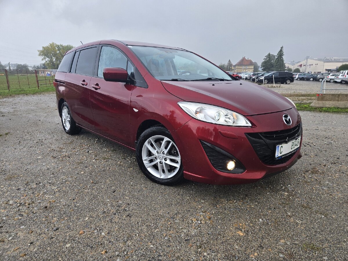 Mazda 5, 1.6D,85kw, nová STK, rok 2012.7 míst