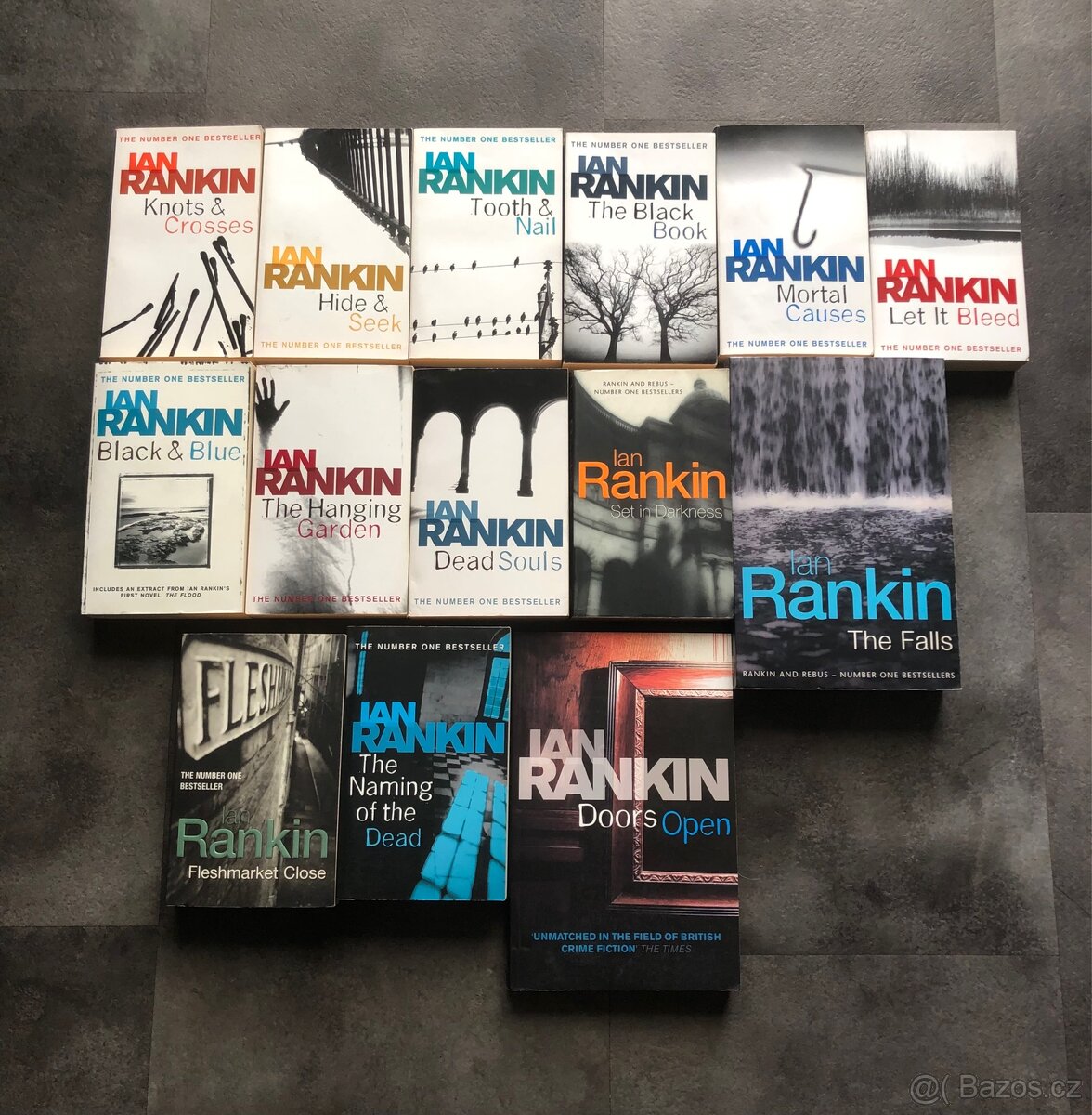 Sada knih série Inspektor Rebus Ian Rankin