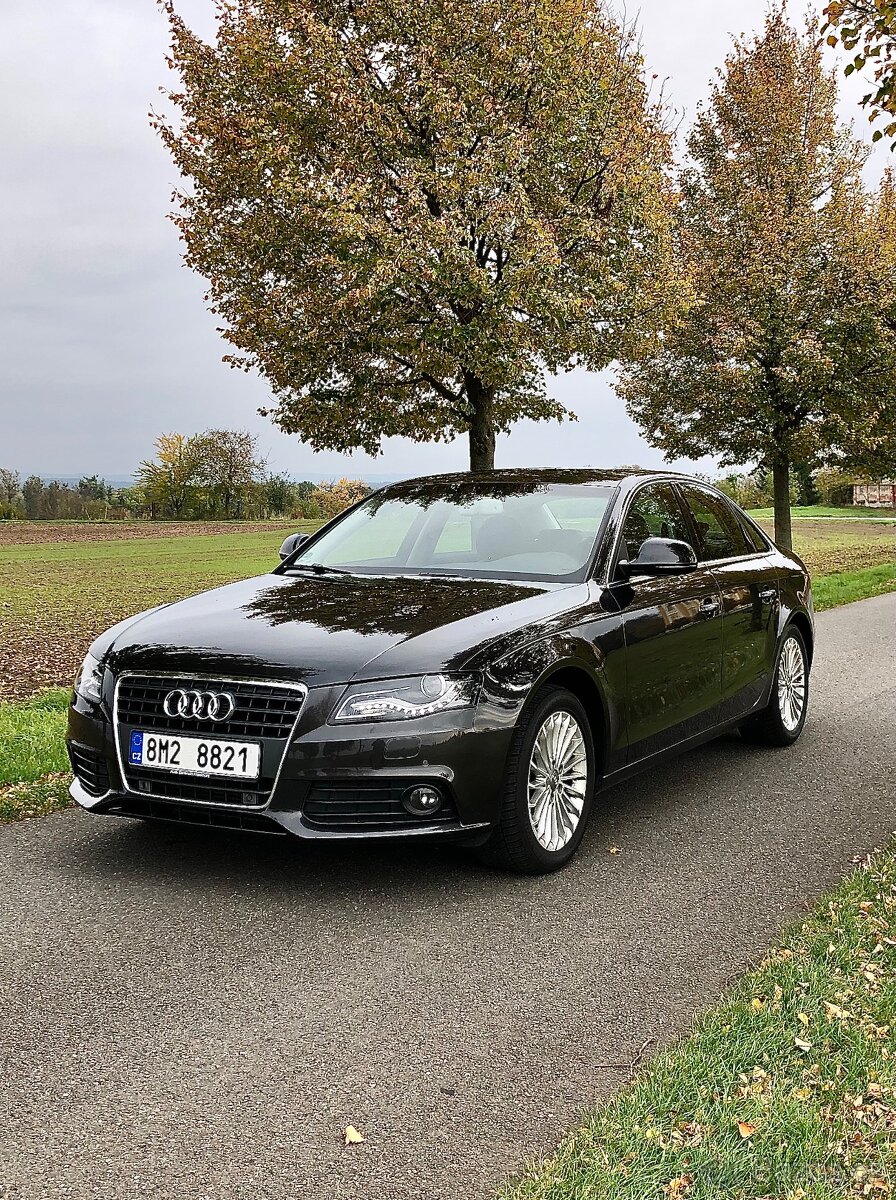 Audi A4 B8, benzín - manuál, 170tkm