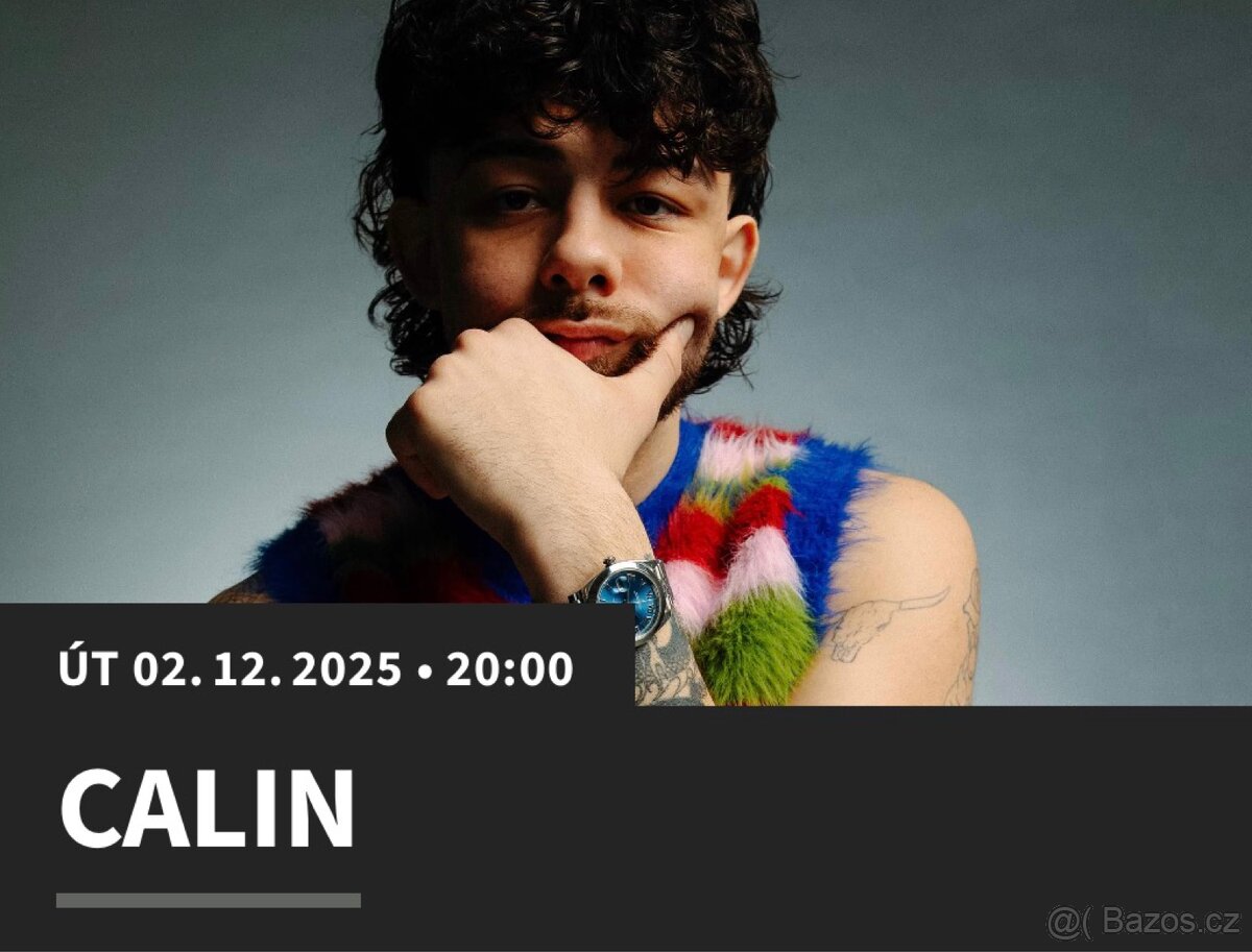 CALIN 2.12. 2025 O2 ARENA - 1x lístek