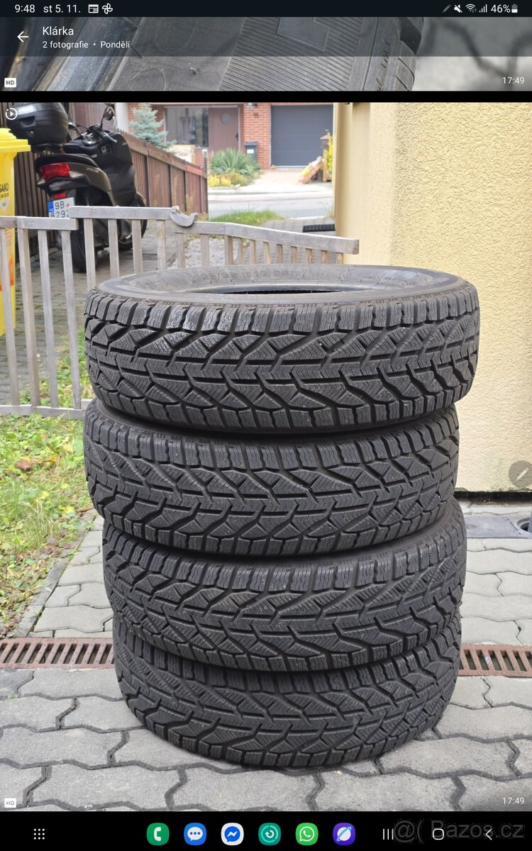 205/65 R16 95H SEBRING (7,5 mm) - zimní