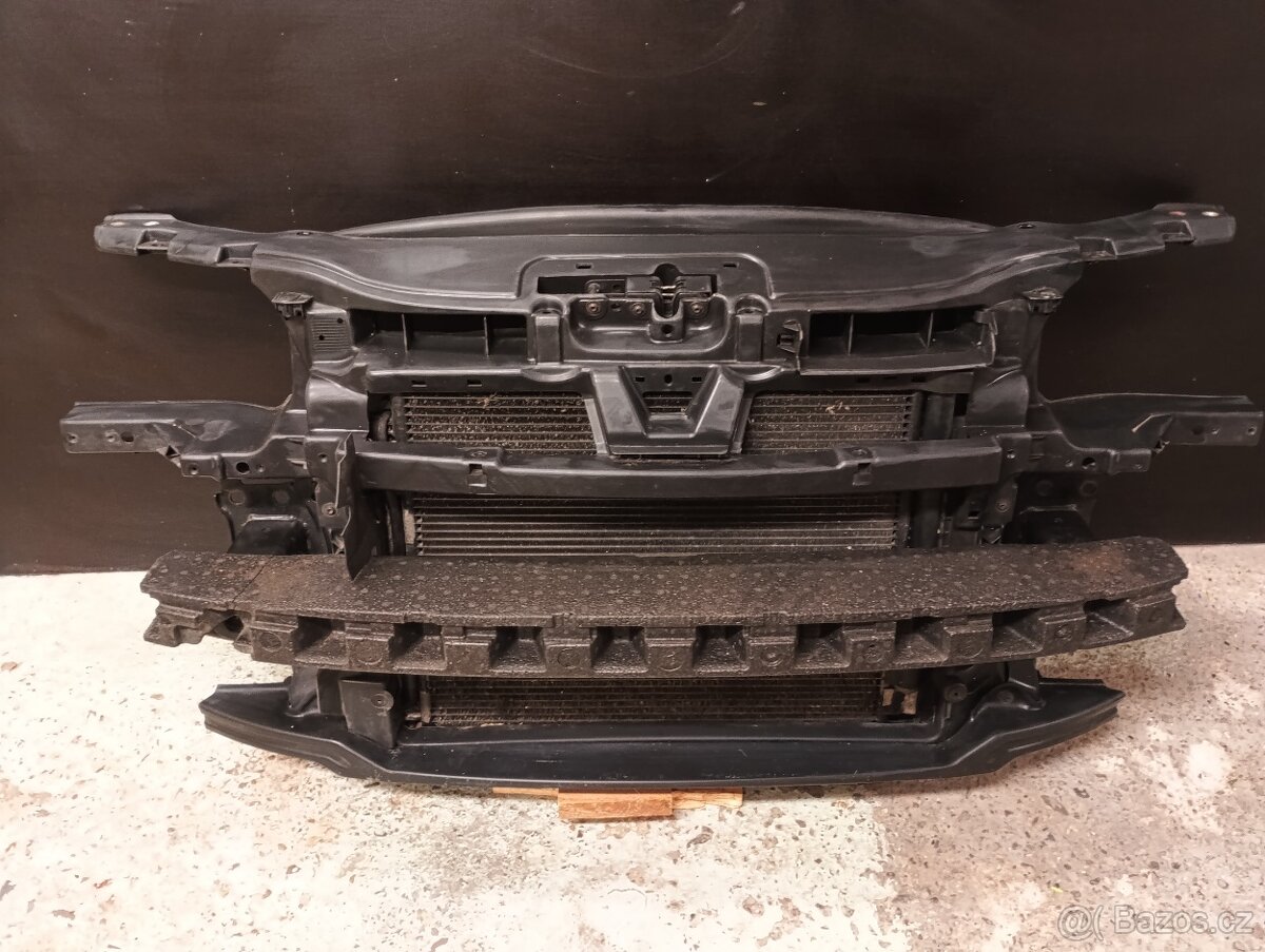 chladičova stěna kompletní vw touran caddy