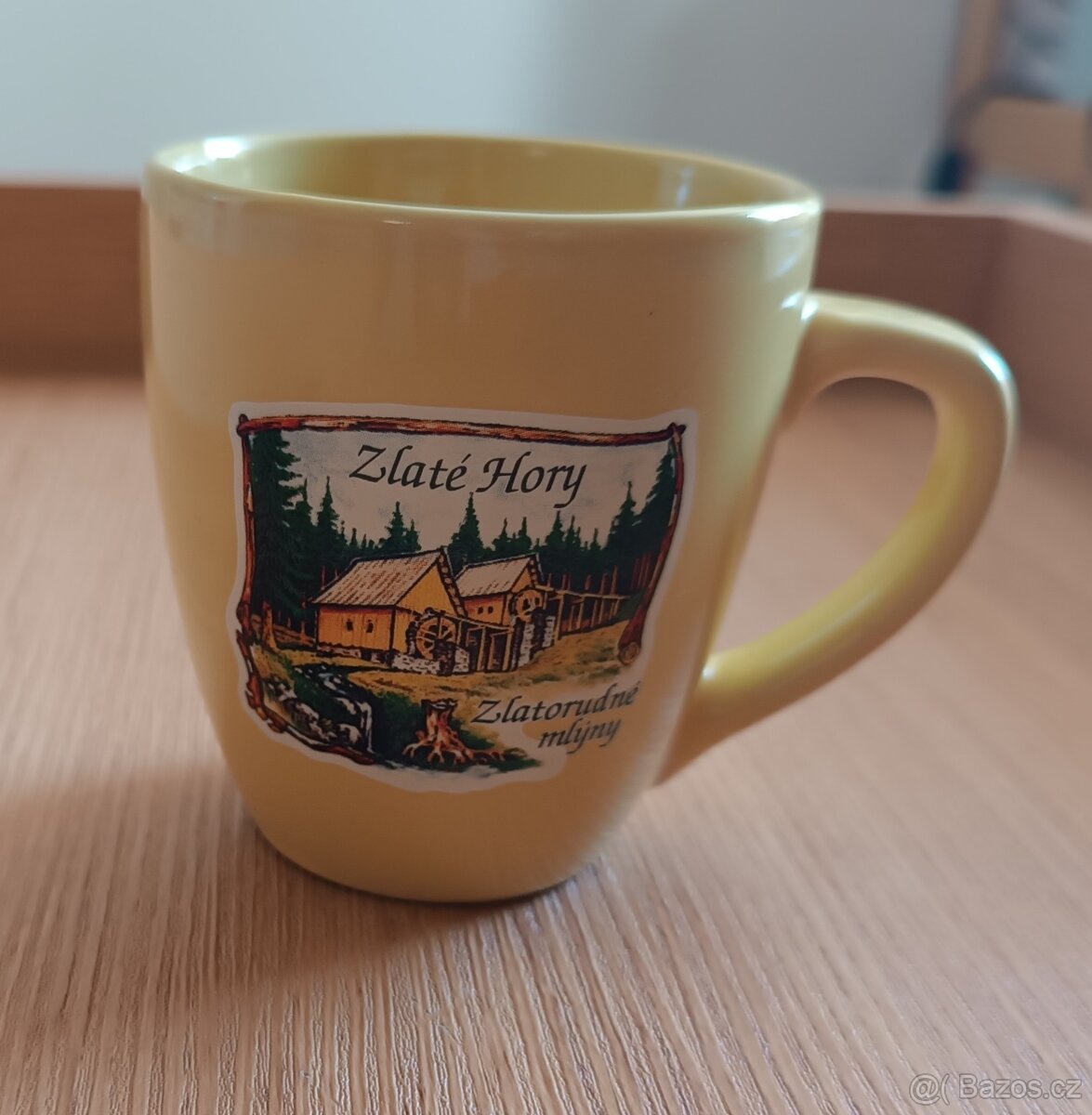 NOVÝ hrnek keramika Zlaté Hory suvenýr sběratelství