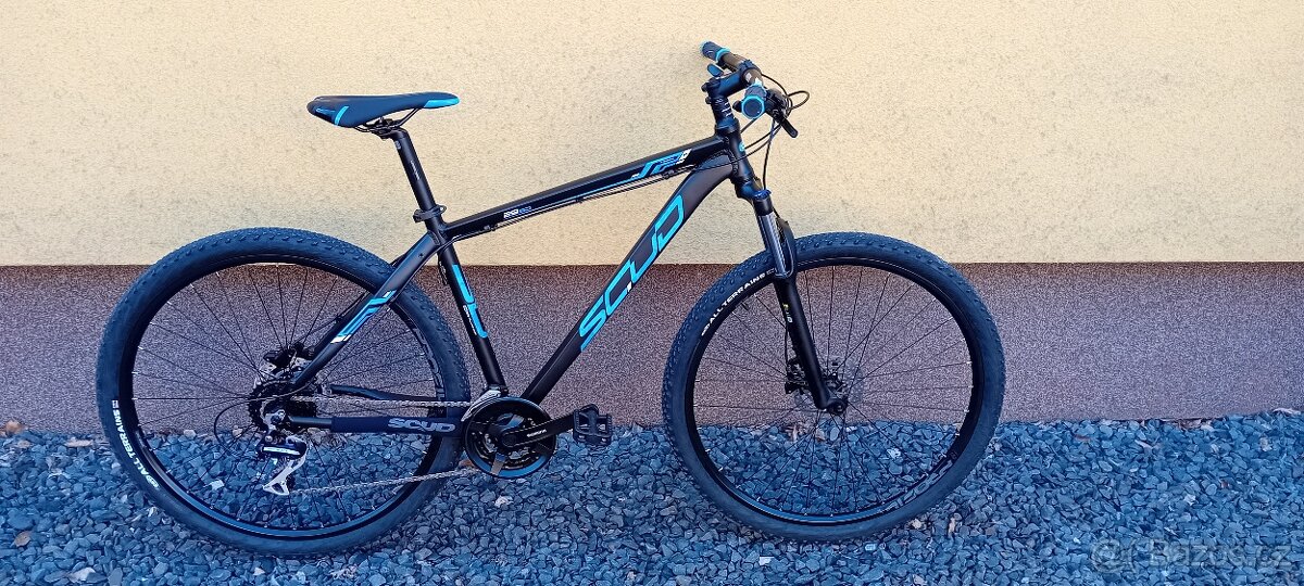 Scud PARUS horské kolo 29" rám 19" 2022 černá/modrá