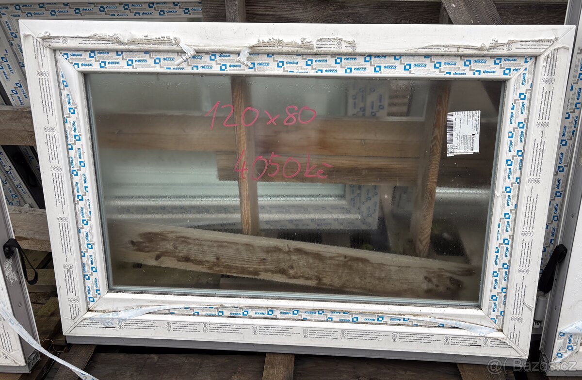 Prodám plastové okno 120x80