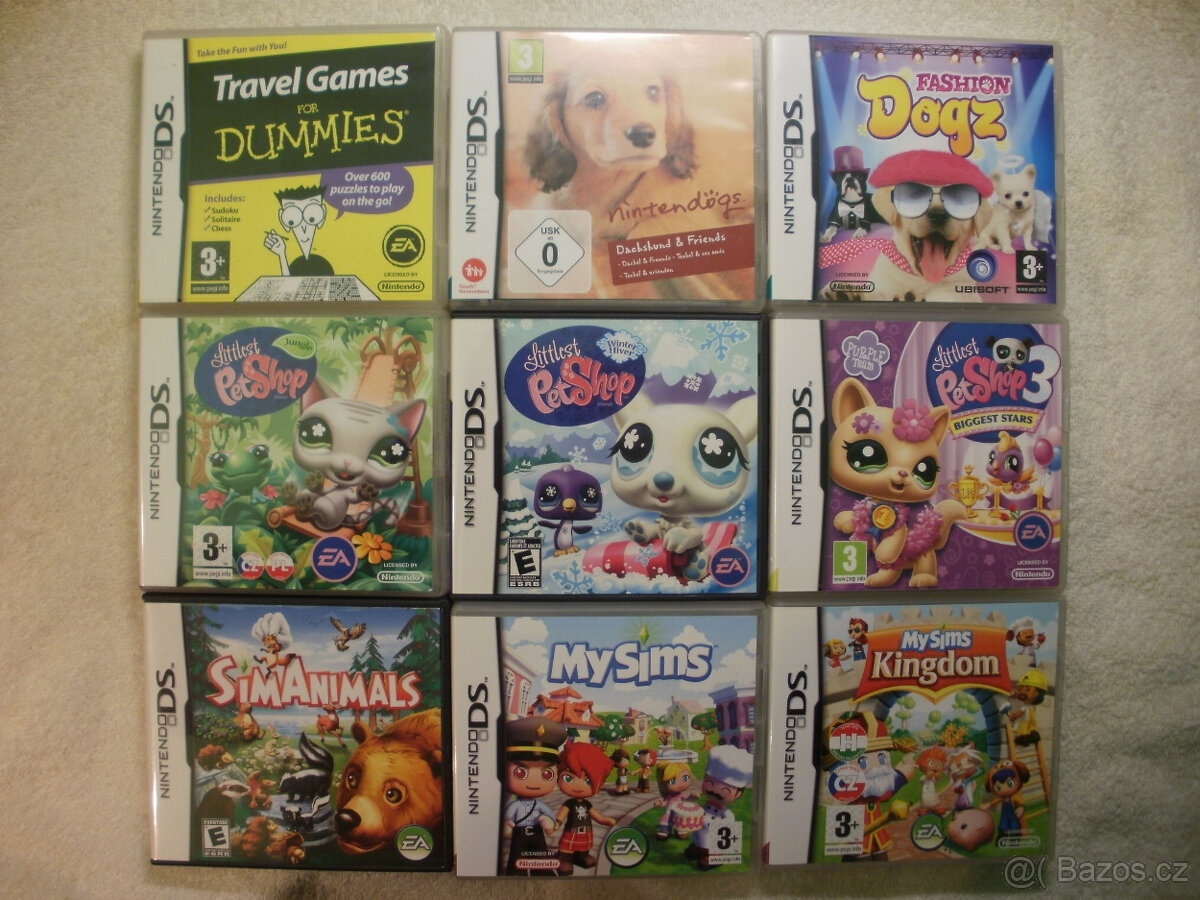Hry na Nintendo DS - Nové a Použité - Ceny v textu inzerátu