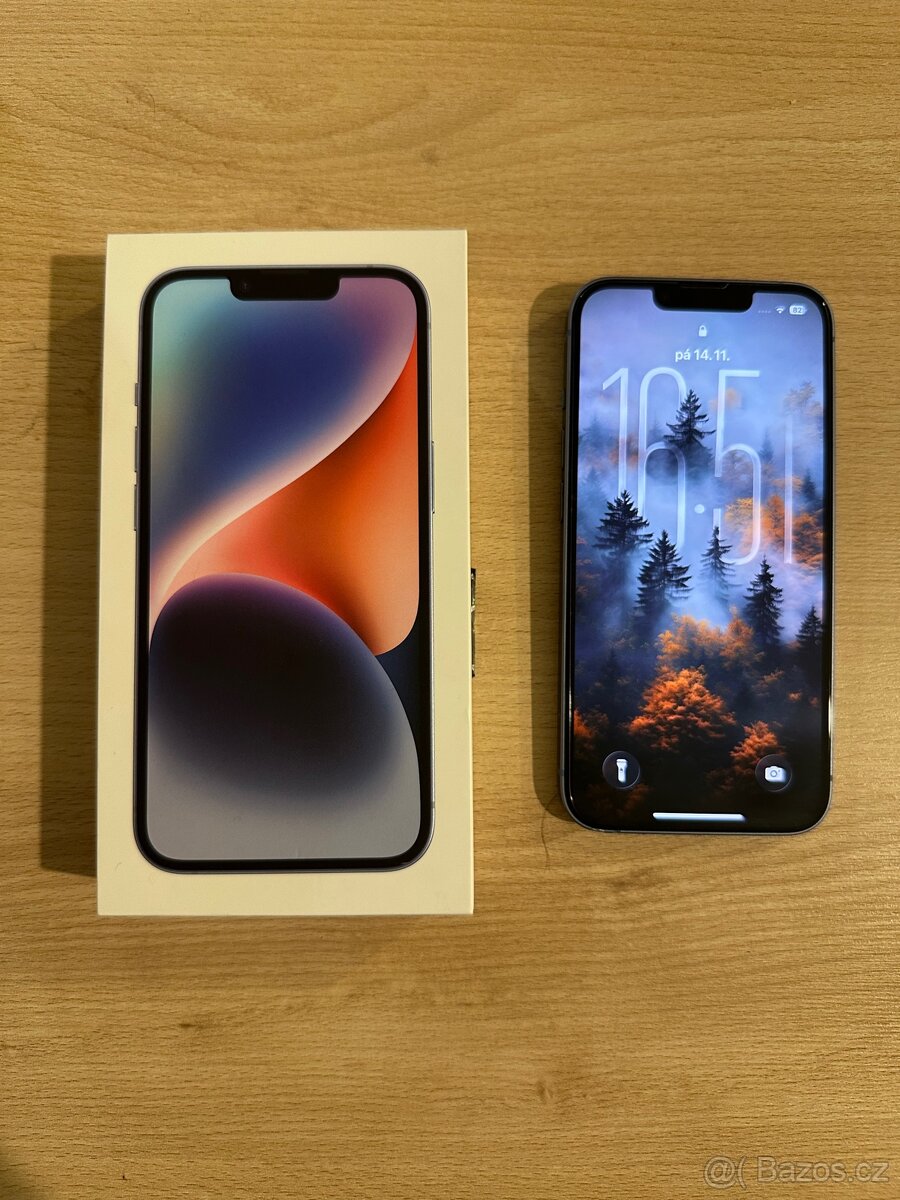 IPhone 14 128GB modrý