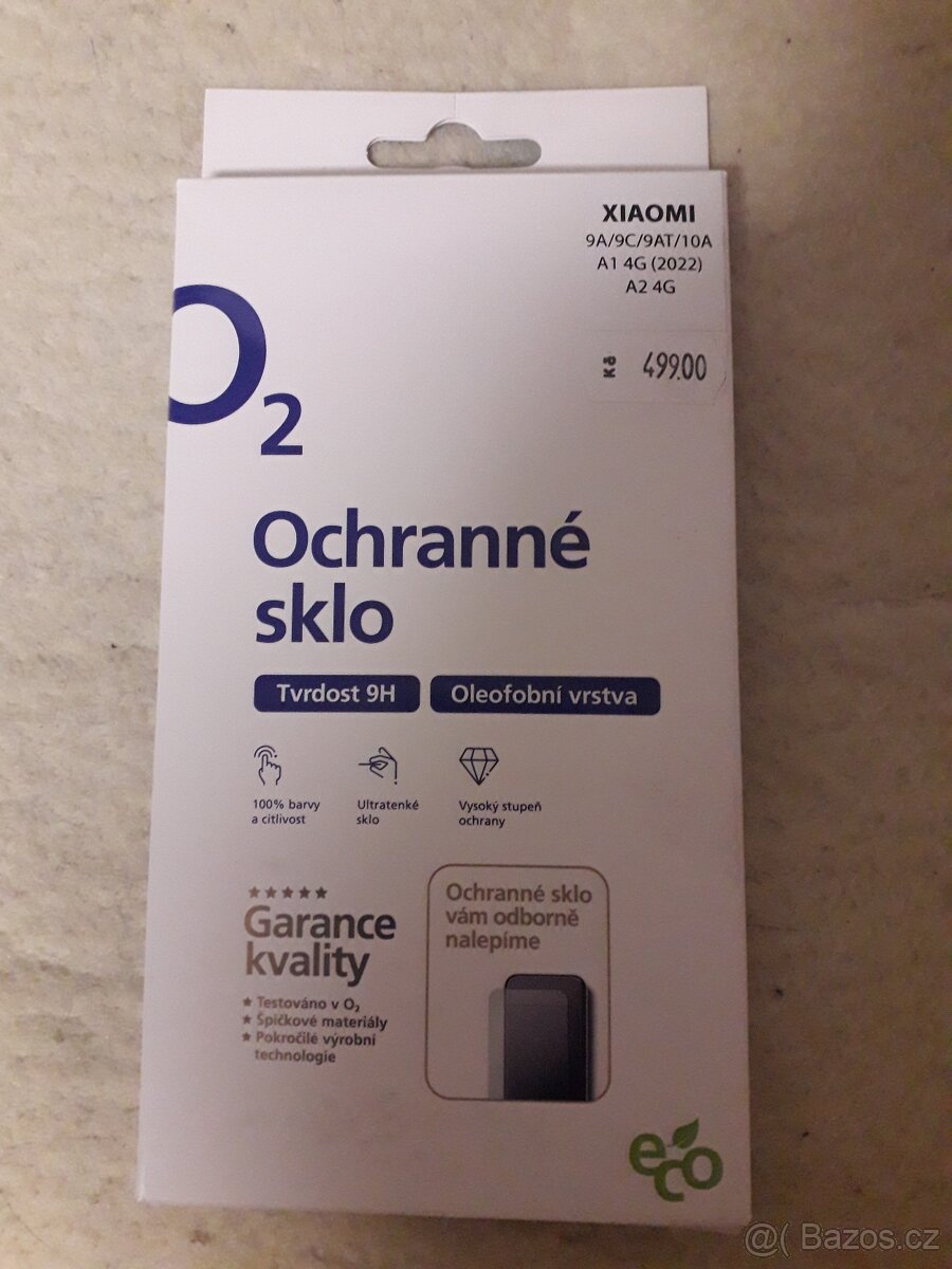 Prodám nové ochranné sklo k XIAOMI REDMI 9A/9C/9AT/10A A1,4G