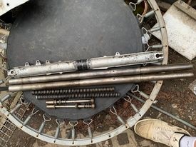 Přední vidlice ČZ tovární