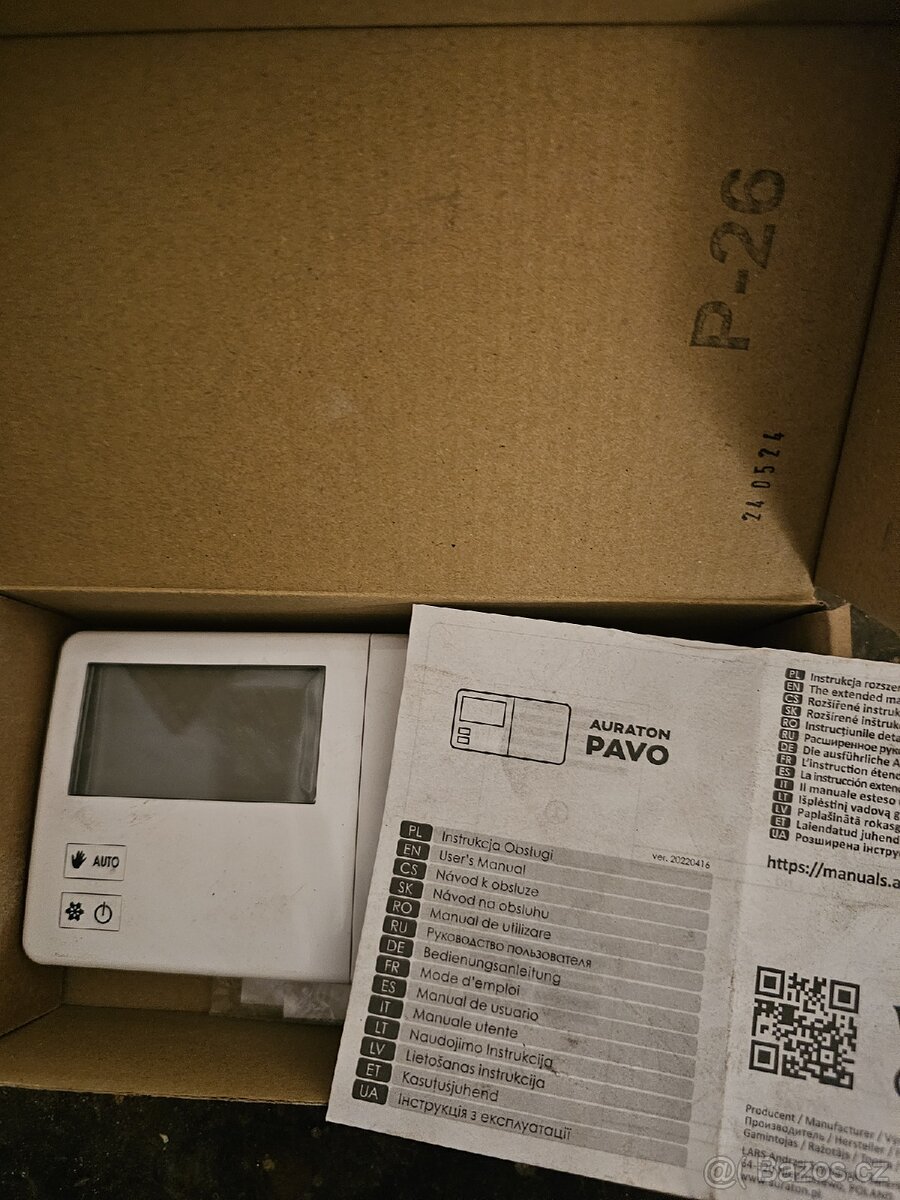 Prostorový termostat