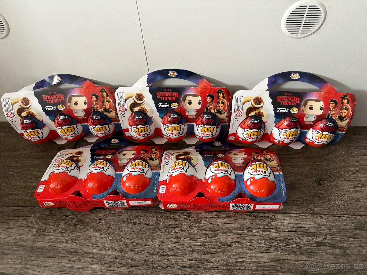Vajicka kinder joy stranger things