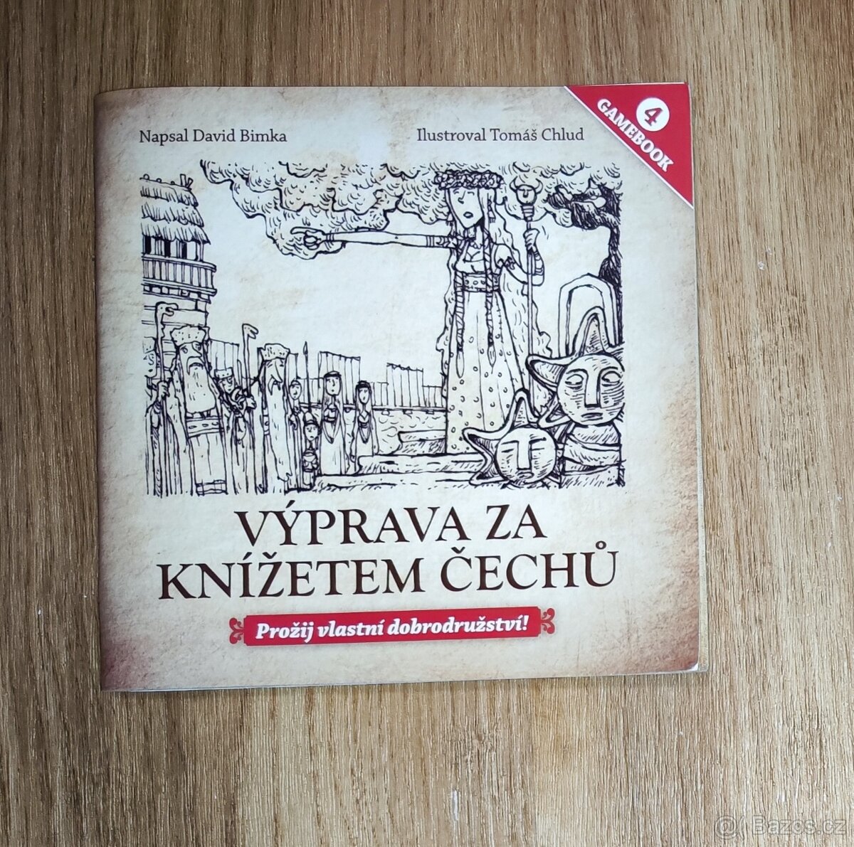 Gamebook Výprava za knížetem Čechů