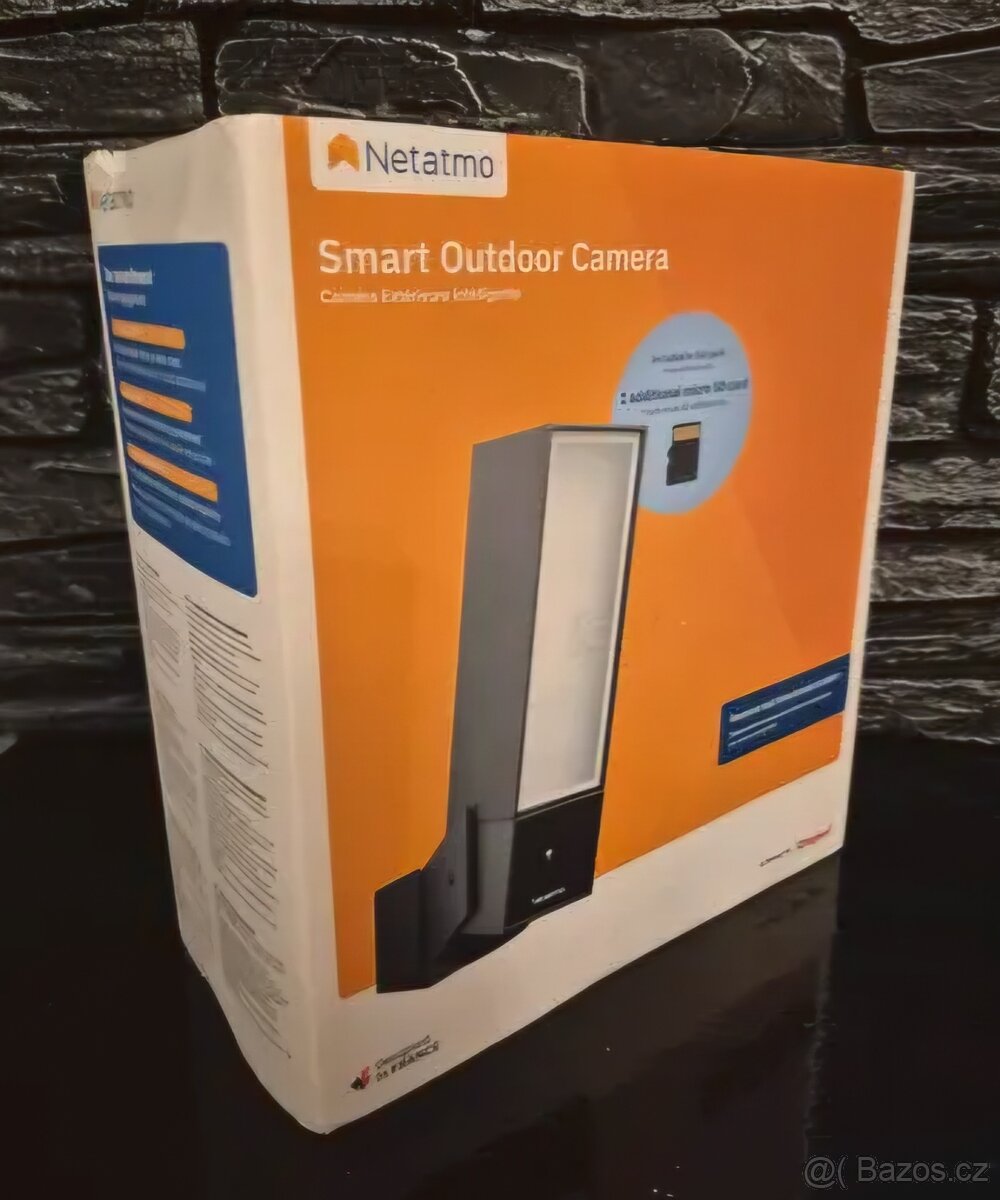 Netatmo venkovní kamera presence.