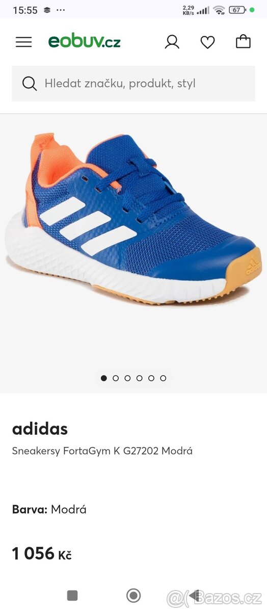 Dětské sálové boty Adidas