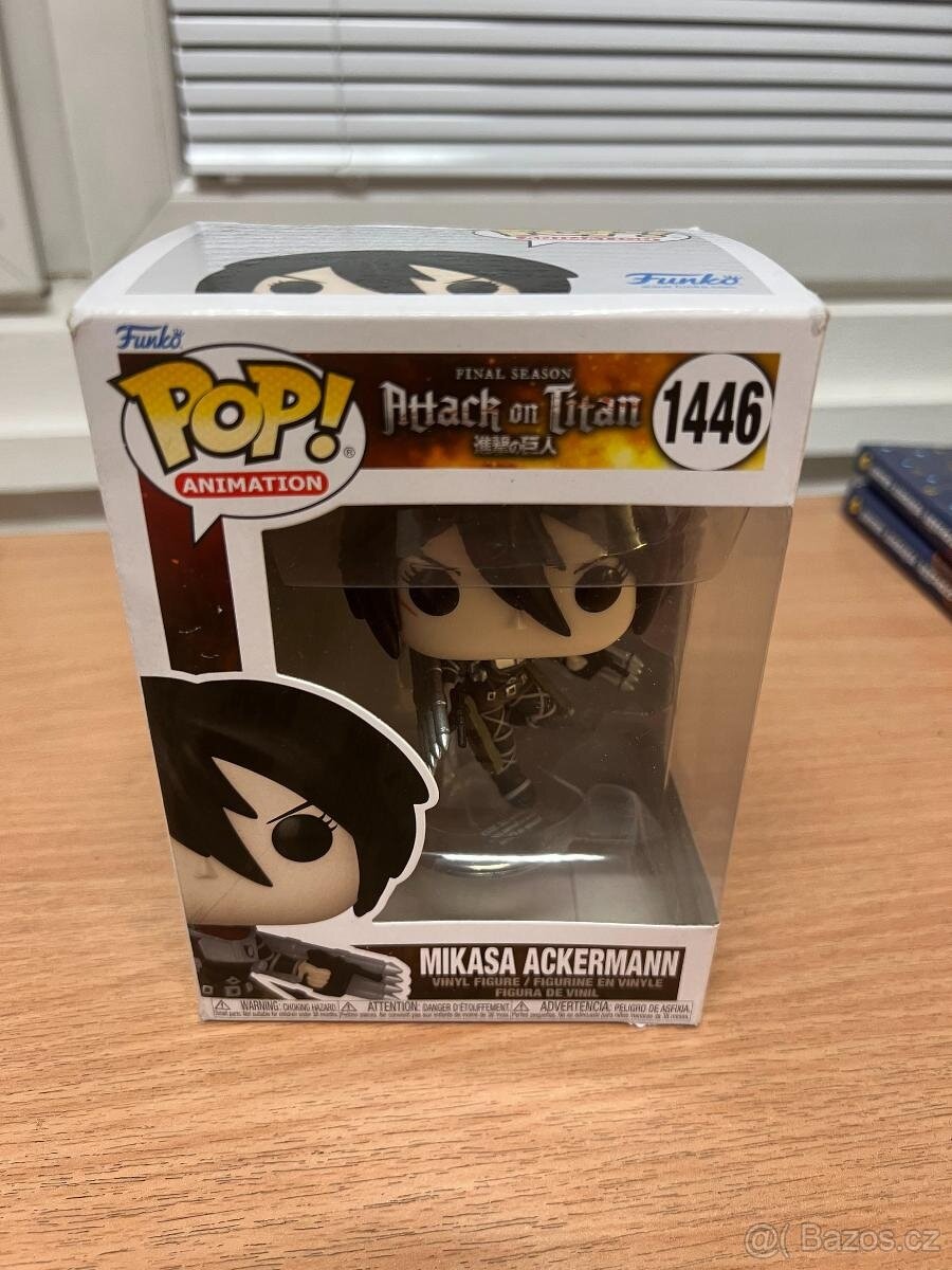 Funko Pop 1446 Attack on Titan Mikasa Ackerman