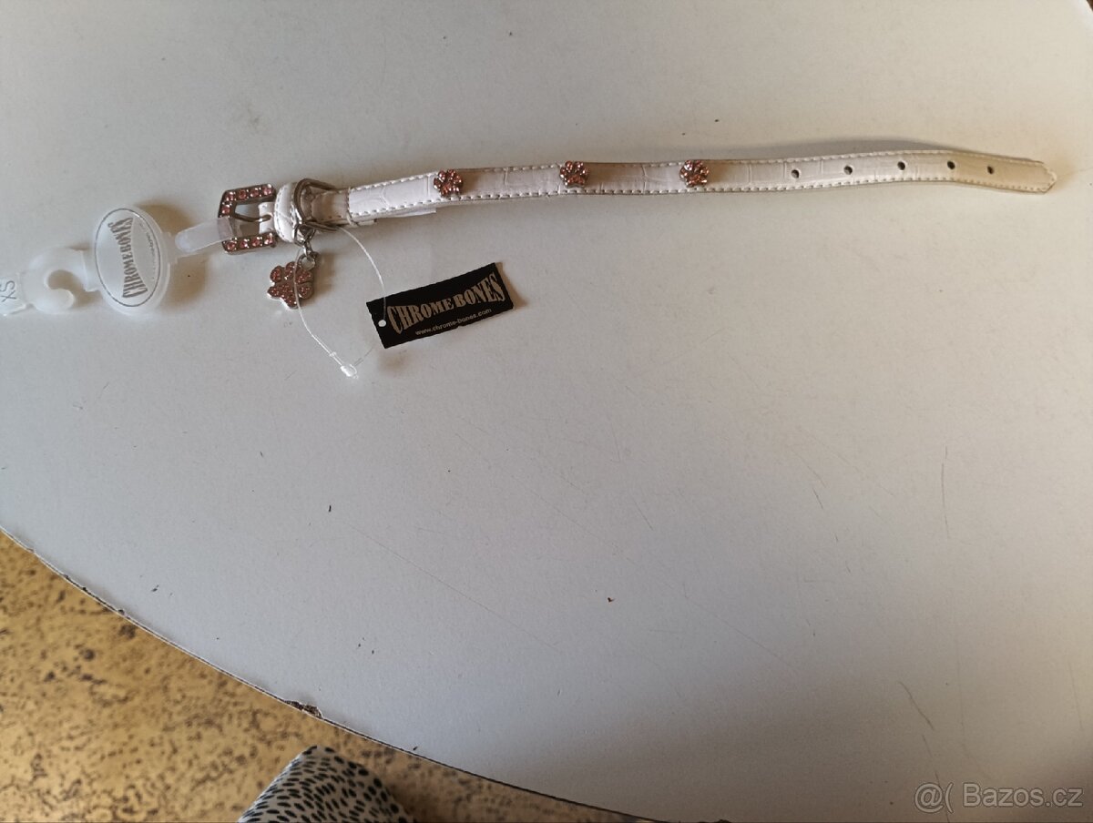 Luxusní obojek značky Chrome Bones