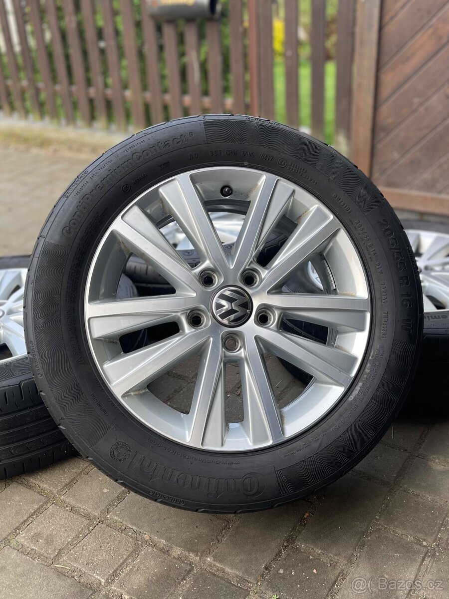 ORIGINÁL Alu Volkswagen Estrada R16, 5x112 - LETNÍ