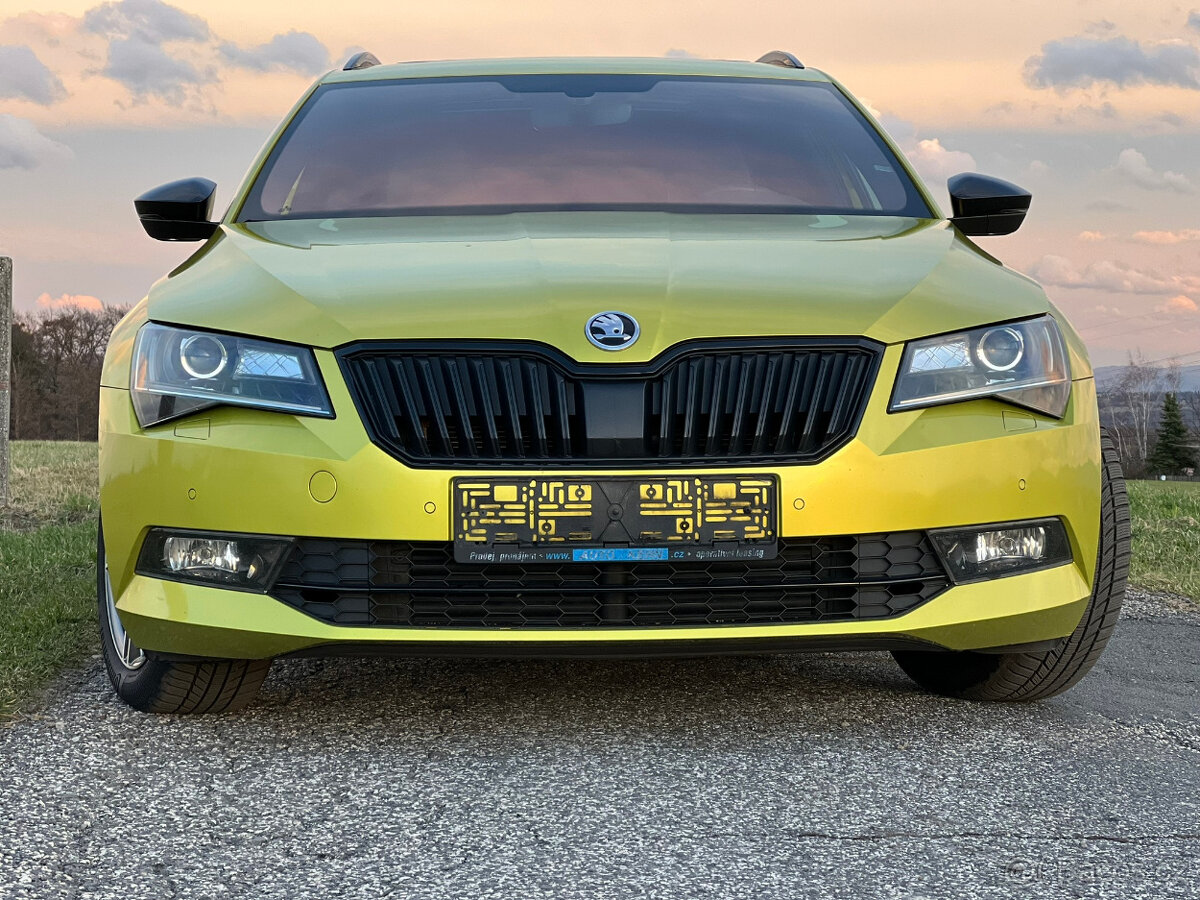 Škoda Superb 2019 sportline TDI dragon skin, cena bez DPH