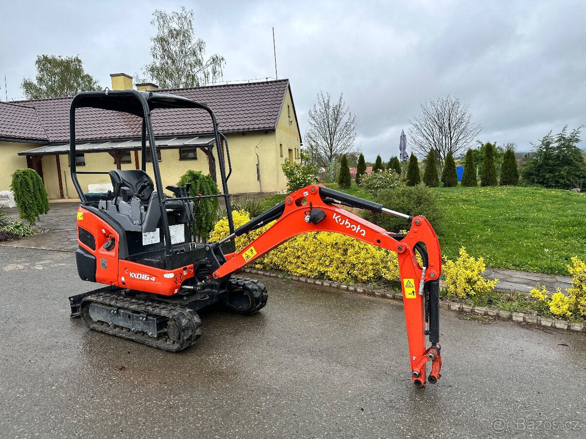 Minibagr Kubota KX017-4 2022 2x lzice