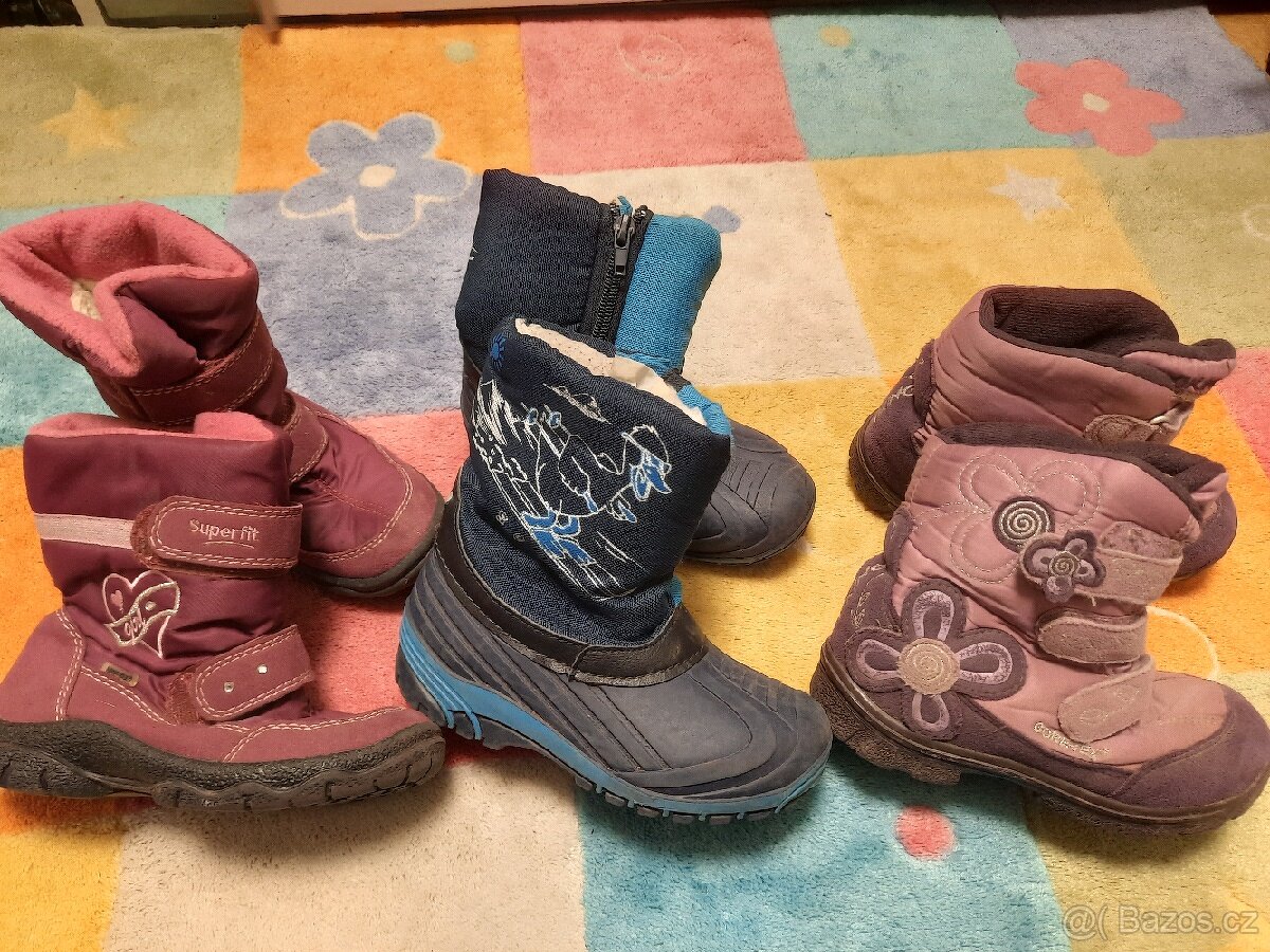 Zimní boty - SUPERFIT, sněhule, VIKING