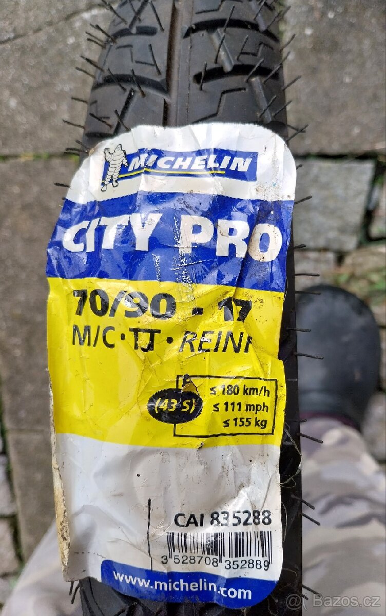 Pneumatika Michelin "City Pro" 70/90 - 17