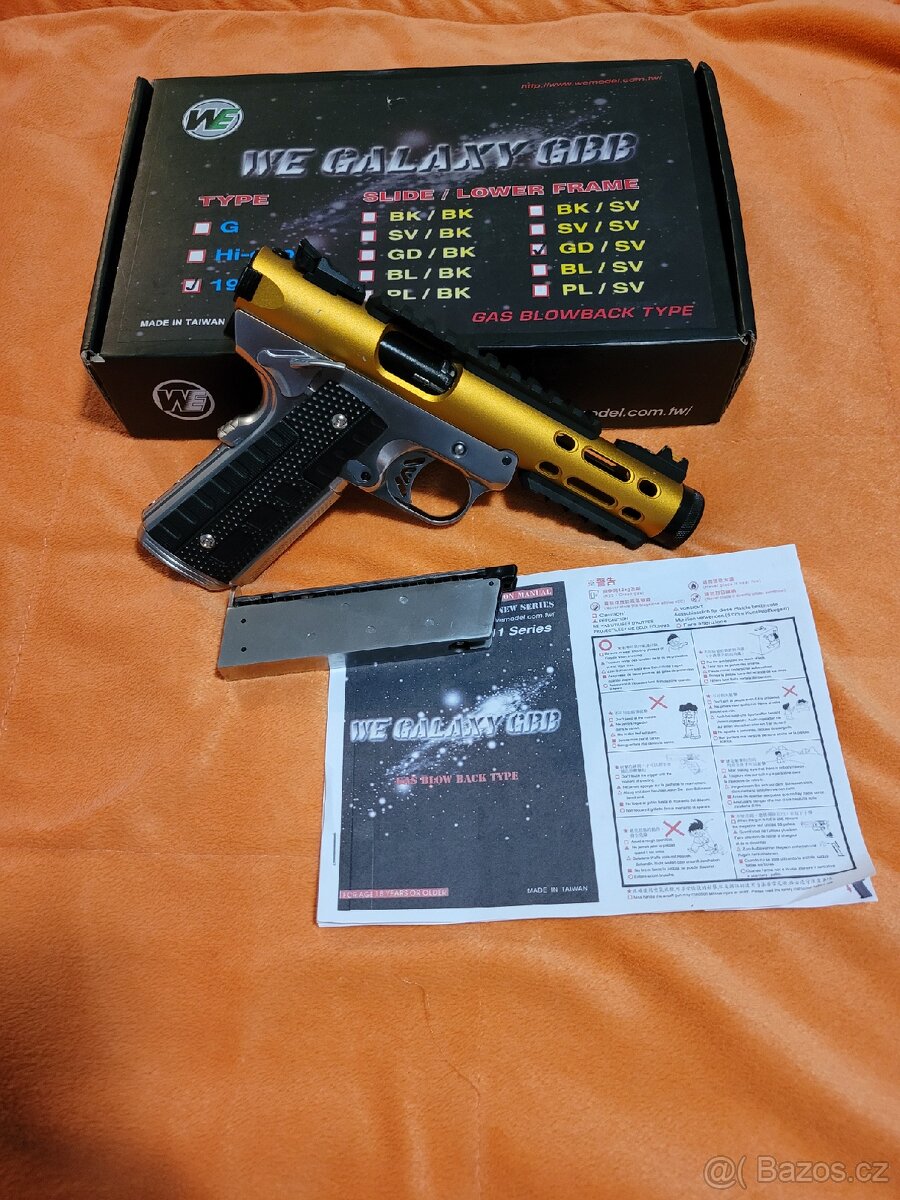 WE Galaxy 1911 GB Green Gas