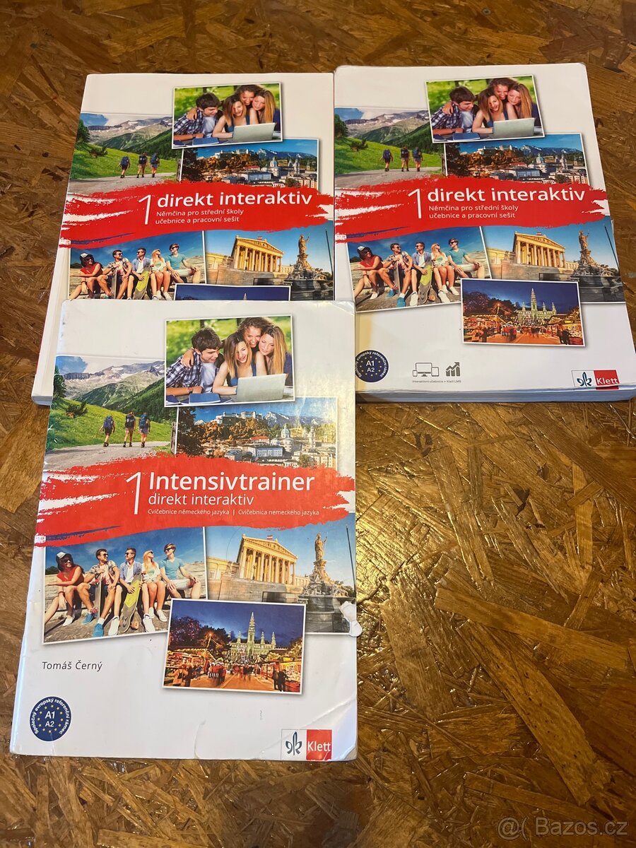 Set učebnice a sešit němčiny direkt interaktiv 1