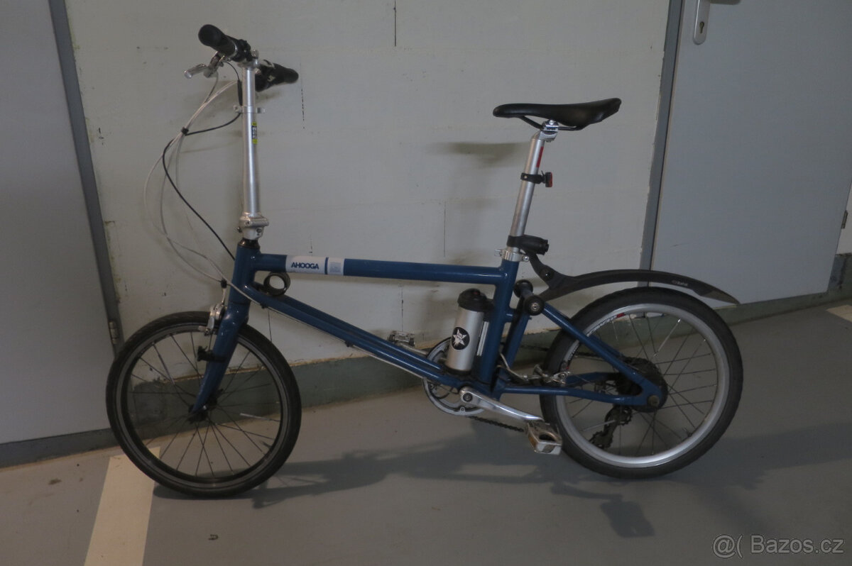 Ahooga folding bike - lehke elektro skladaci kolo, hybrid