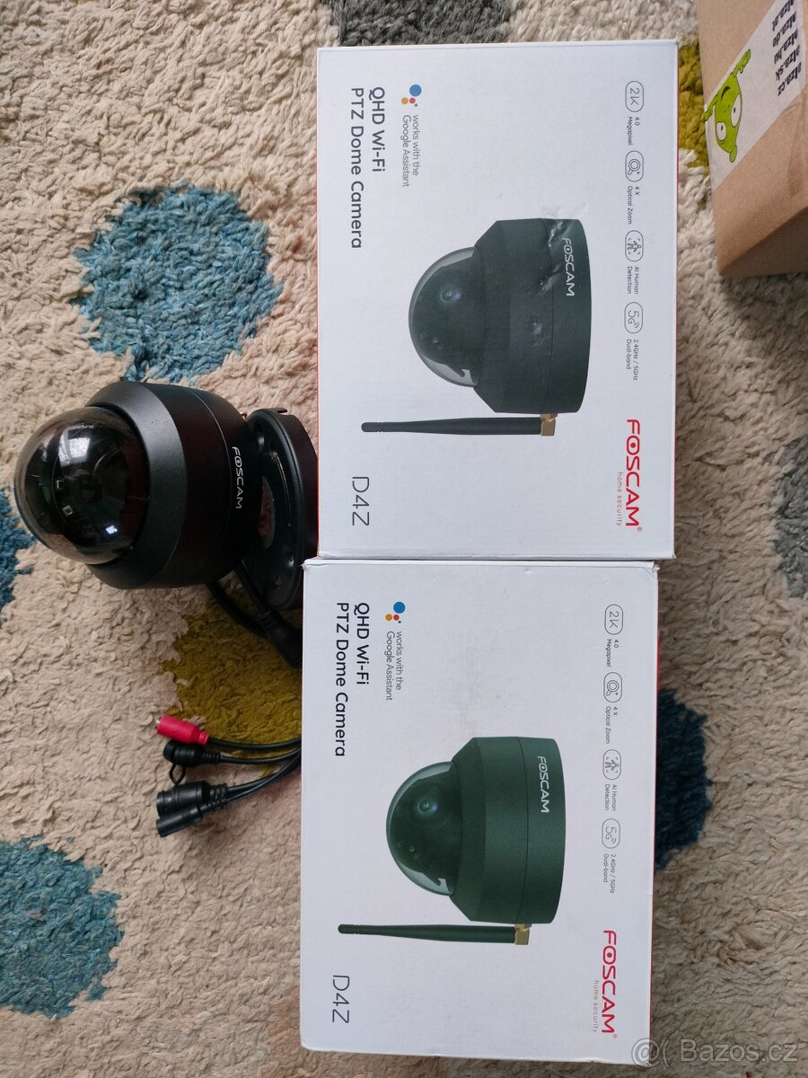IP kamerový systém Foscam NVR + 6ks WiFi  -Lan kamery