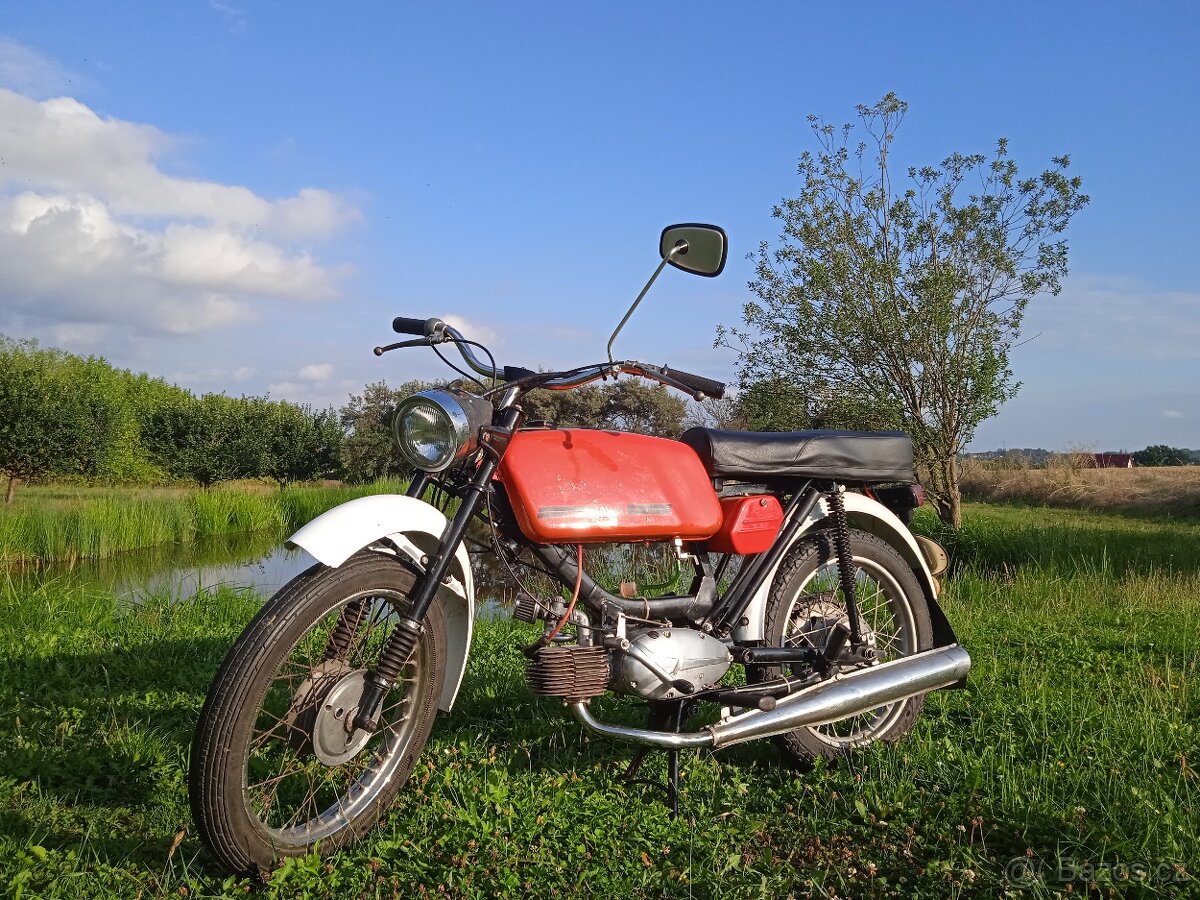 Koupím platný technický průkaz Jawa Mustang 23