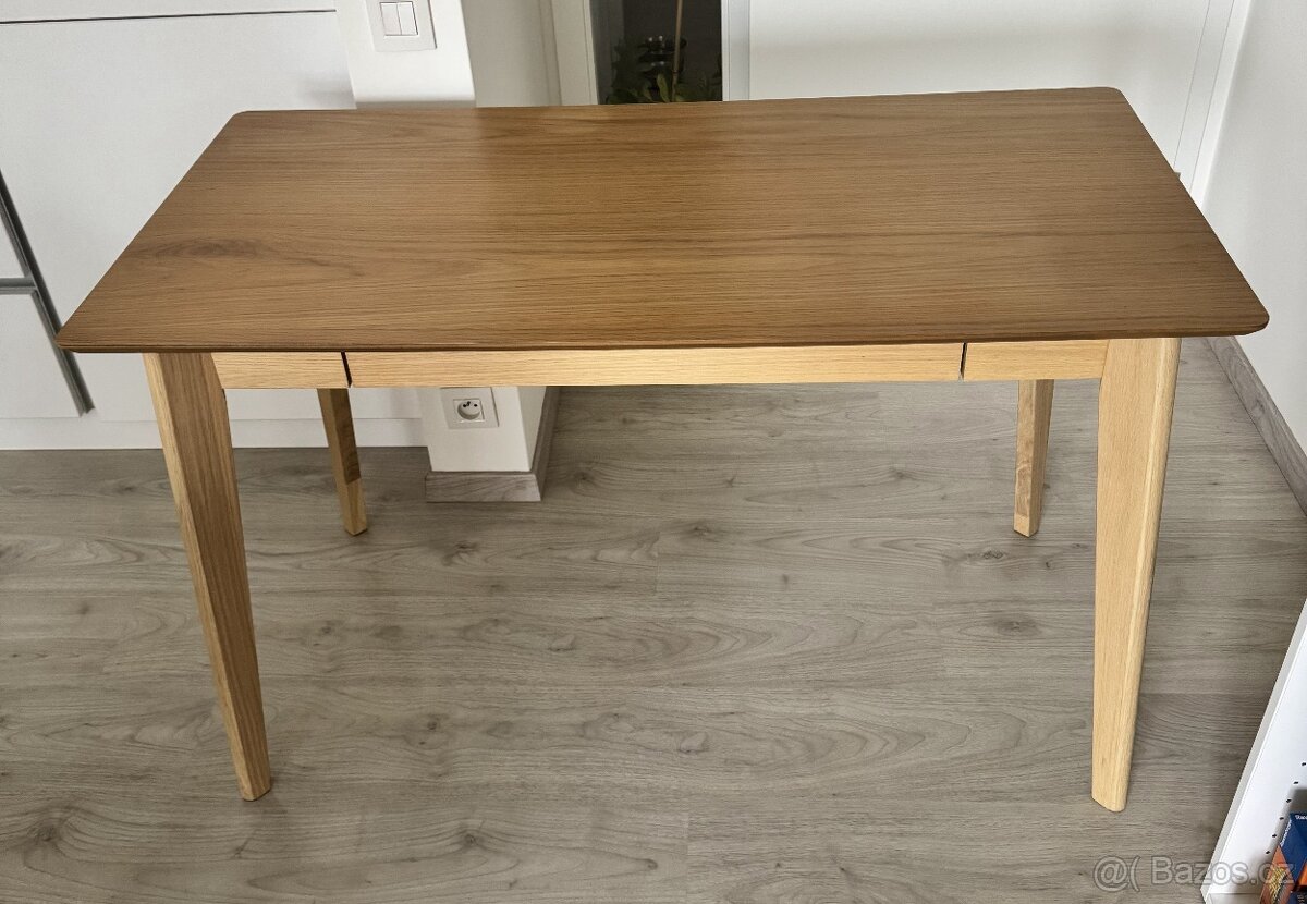 Psací stůl 120x60 dub (masív, dýha)