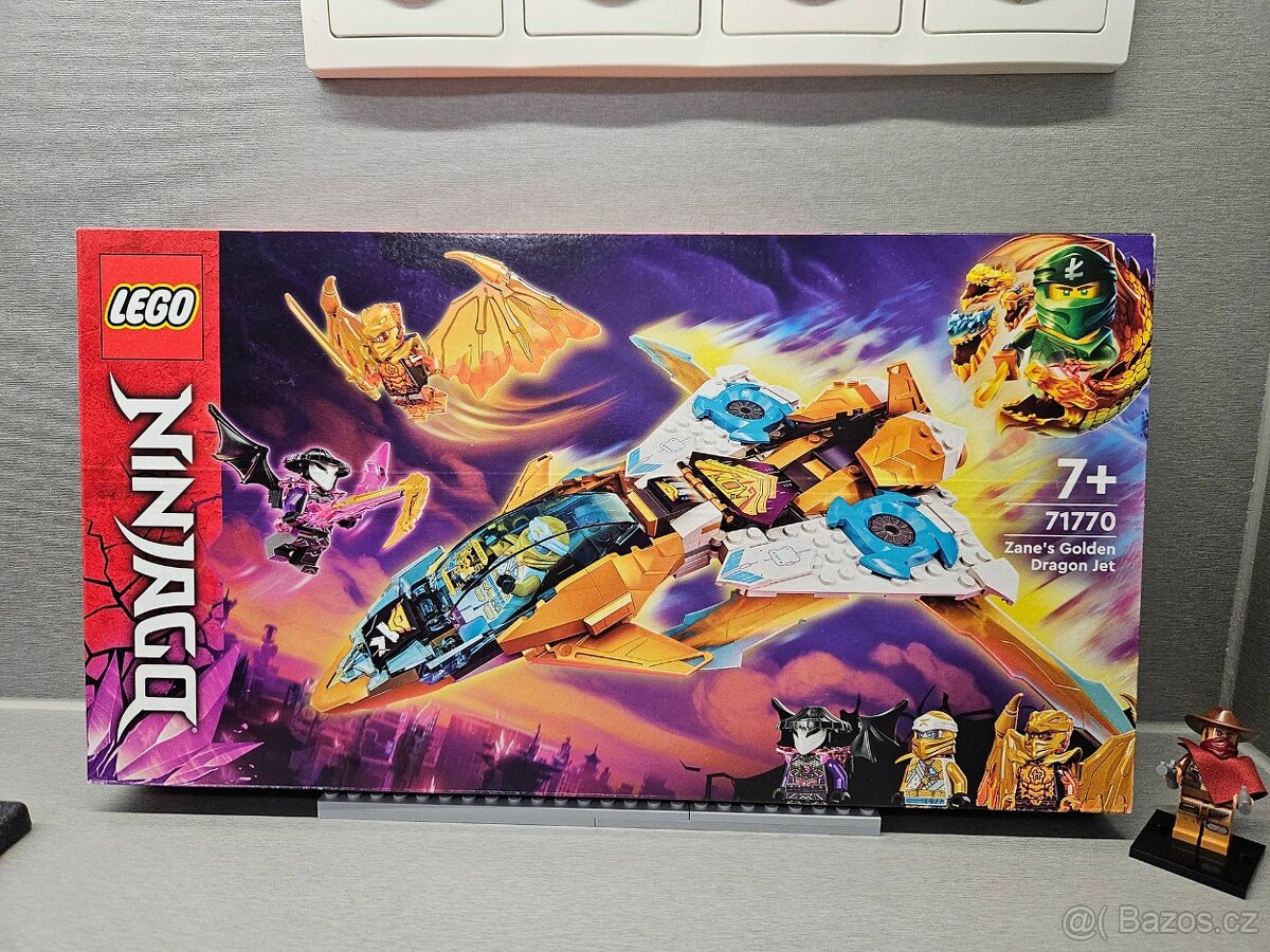 NOVÉ LEGO NINJAGO 71770 Zane's Golden Dragon Jet