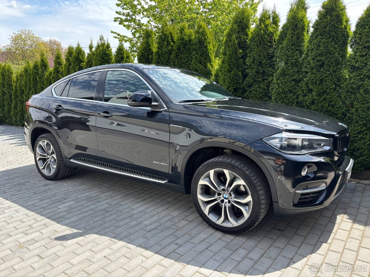 BMW X6 - 4.0d - ČR -TOP - 535.000kč,- bez DPH