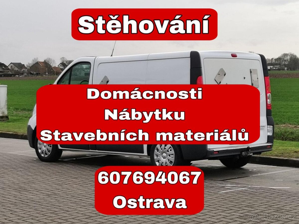 Spolehlivě stěhování, odvoz, převoz