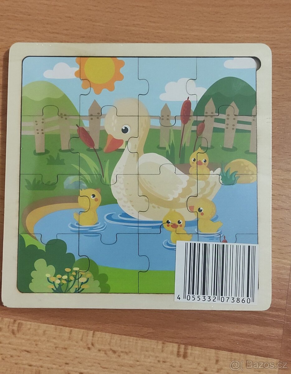Dřevěné puzzle Playtive