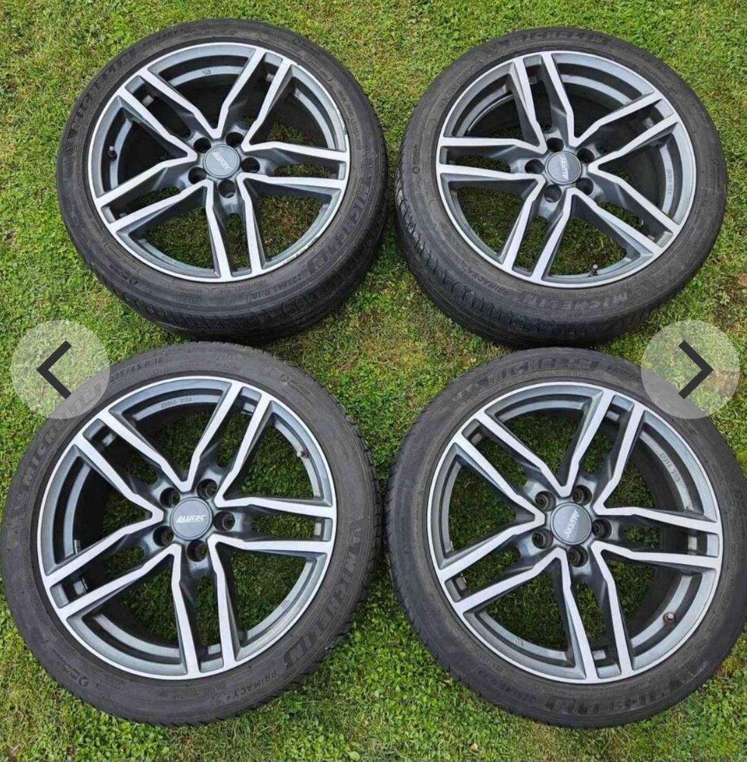 Prodám krásné obuté elektrony 5X112 r18