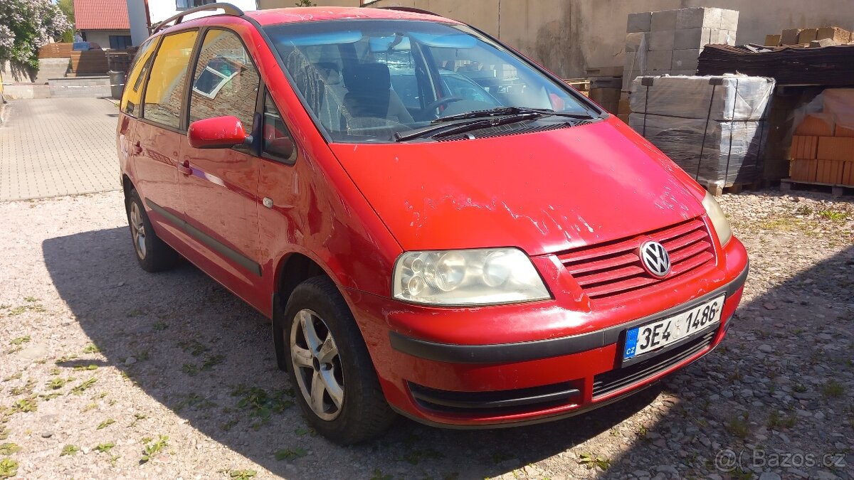 Vw Sharan 1,9 tdi 85kw.