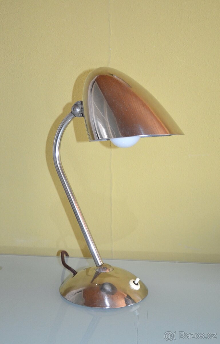 Funkcionalistická stolní lampa - Franta Anýž