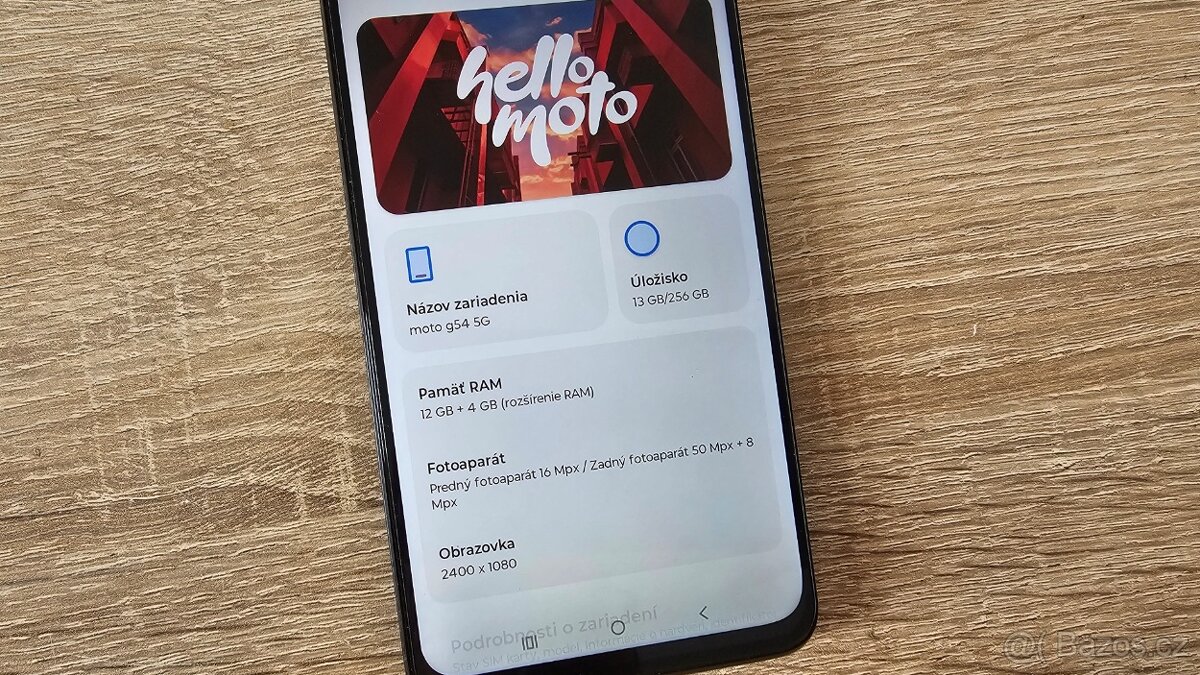 Motorola G54 5G tmavý 12/256GB