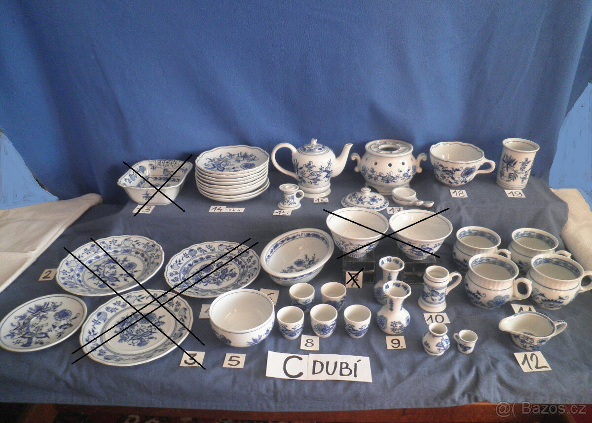 Cibulák porcelán - sbírka